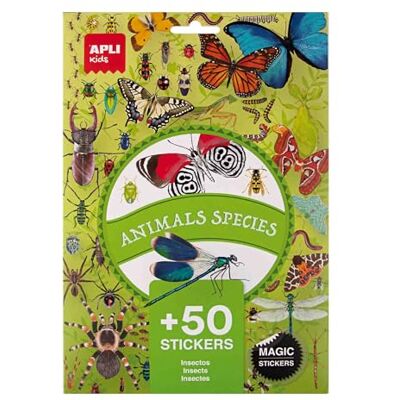 Marque Autocollants Insectes - 50 Unités - Autocollants Marque Autocollants Insectes - 50 Unités - Autocollants