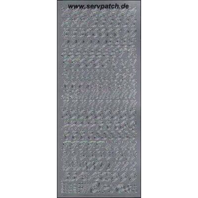 Ecstasy Crafts Literami Kursywa (826) Srebrny Naklejki Ecstasy Crafts Literami Kursywa (826) Srebrny Naklejki