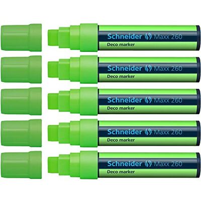 Schneider P126011 Marqueur Noir, Vert Schneider P126011 Marqueur Noir, Vert