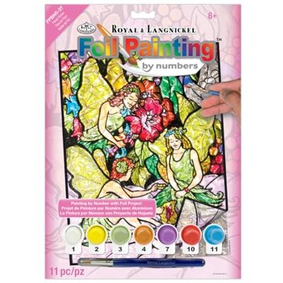 Royal & Langnickel FPBN-5 Peinture vitrail d'après les chiffres Fées des fleurs Royal & Langnickel FPBN-5 Peinture vitrail d'après les chiffres Fées des fleurs