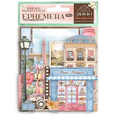 Stamperia Scrapbooking Double face sheet Create Happiness Oh lá lá Patisserie Stamperia Scrapbooking Double face sheet Create Happiness Oh lá lá Patisserie