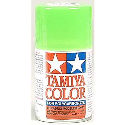 Tamiya Peinture lexan vert fluo PS28 Tamiya Peinture lexan vert fluo PS28