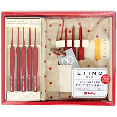 Kit de Crochets Etimo Red de Tulip - Manches Ergonomiques Kit de Crochets Etimo Red de Tulip - Manches Ergonomiques