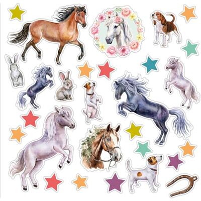 younikat autocollants chevaux étoiles chiens 28 pcs résistant aux intempéries autocollant enfants école cornet scolaire dv1439 younikat autocollants chevaux étoiles chiens 28 pcs résistant aux intempéries autocollant enfants école cornet scolaire dv1439