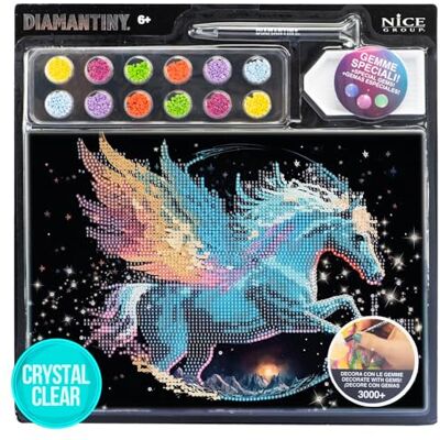 DIAMANTINY Pegasus Fantasy-Peinture avec chiffres, Multicolore, A4, 96412 DIAMANTINY Pegasus Fantasy-Peinture avec chiffres, Multicolore, A4, 96412