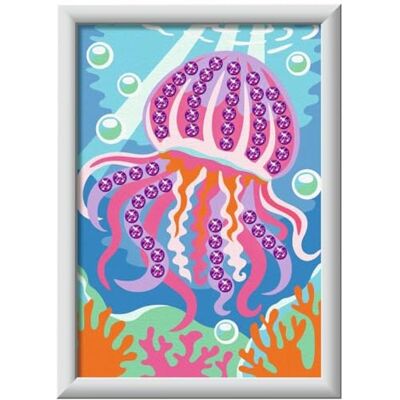 Ravensburger CreArt Série E Méduse brillante Peinture par numéros Kit de peinture Dimensions 14x19 Jeux pour enfants 7 ans Idées cadeaux Cadeau Enfant 7 Ans Ravensburger CreArt Série E Méduse brillante Peinture par numéros Kit de peinture Dimensions 14x19 Jeux pour enfants 7 ans Idées cadeaux Cadeau Enfant 7 Ans