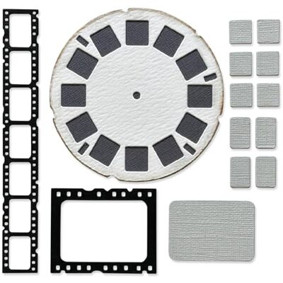 Sizzix Thinlits Lot de 15 matrices de découpe Vault Picture Show par Tim Holtz Sizzix Thinlits Lot de 15 matrices de découpe Vault Picture Show par Tim Holtz