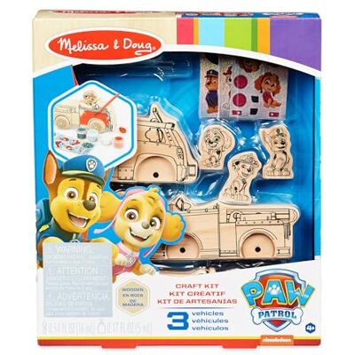 Melissa & Doug Paw Patrol Wooden Craft Kit Vehicles Melissa & Doug Paw Patrol Wooden Craft Kit Vehicles