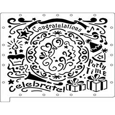 Knorr Prandell Fiskars ScrapBoss Language Arts 101 Pochoir (12-6610), Letters by Fiskars Knorr Prandell Fiskars ScrapBoss Language Arts 101 Pochoir (12-6610), Letters by Fiskars