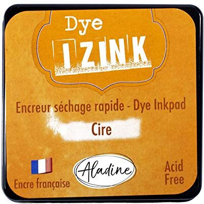 Aladine Encreur Izink Dye Orange Cire Encreur à Séchage rapide pour Tampons et Pochoirs Scrapbooking et Carterie Créative Encre Française Taille M 5 x 5 cm Couleur Orange Aladine Encreur Izink Dye Orange Cire Encreur à Séchage rapide pour Tampons et Pochoirs Scrapbooking et Carterie Créative Encre Française Taille M 5 x 5 cm Couleur Orange