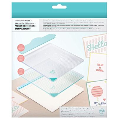 We R Memory Keepers Drücken Plus Bundle - Ensemble d'Outils de Scrapbooking We R Memory Keepers Drücken Plus Bundle - Ensemble d'Outils de Scrapbooking