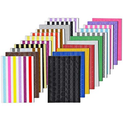 VIPbuy Lot de 2244 coins photo autocollants pour albums photo DIY Scrapbook Décoration 22 feuilles Multicolore VIPbuy Lot de 2244 coins photo autocollants pour albums photo DIY Scrapbook Décoration 22 feuilles Multicolore