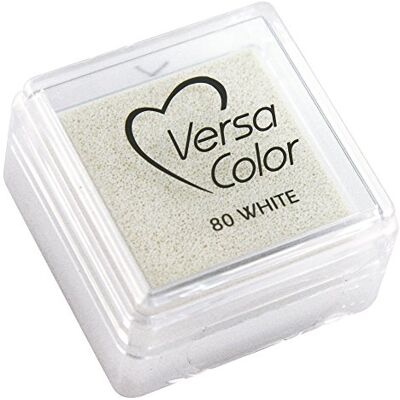Rayher Tsukineko Versacolor Pigment Encreur Blanc 2,5 x 2,5 cm Encre à base d'eau Encre tampon encreur 28395102 Rayher Tsukineko Versacolor Pigment Encreur Blanc 2,5 x 2,5 cm Encre à base d'eau Encre tampon encreur 28395102