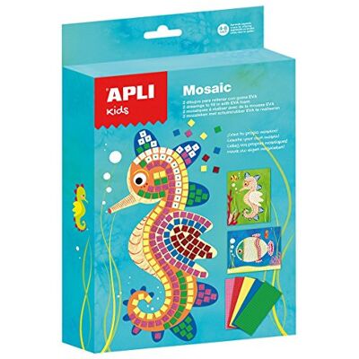 APLI Kids EVA marine Mosaïque en caoutchouc, multicolore (13911) APLI Kids EVA marine Mosaïque en caoutchouc, multicolore (13911)