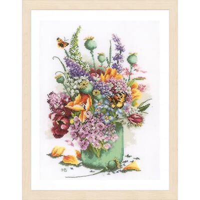 Lanarte Point De Croix Compté Tableau Kit Complet DIY Broderie Motif BOUQUET DE FLEURS Patron Adulte Art Creatif Decoration Salon Activité Manuelle Cadeauca. 28 x 40 cm Counted Cross Stitch Lanarte Point De Croix Compté Tableau Kit Complet DIY Broderie Motif BOUQUET DE FLEURS Patron Adulte Art Creatif Decoration Salon Activité Manuelle Cadeauca. 28 x 40 cm Counted Cross Stitch