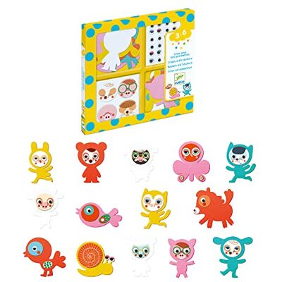 Djeco Jeux d'action et reflets, multicolore (100) Djeco Jeux d'action et reflets, multicolore (100)