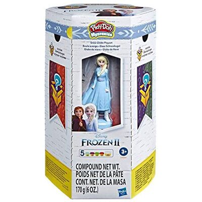 Play-Doh Mystères Disney La Reine des Neiges 2 Boule de Neige Set Jouet Surprise avec 5 Couleurs Non Toxiques Play-Doh Mystères Disney La Reine des Neiges 2 Boule de Neige Set Jouet Surprise avec 5 Couleurs Non Toxiques