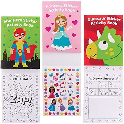 Creative Labs Kids Sticker Activity Books - Livres d'activités pour enfants avec autocollants Creative Labs Kids Sticker Activity Books - Livres d'activités pour enfants avec autocollants