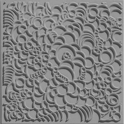 Plaque de texture bulles Cernit - 9 cm pour pâte polymère Plaque de texture bulles Cernit - 9 cm pour pâte polymère
