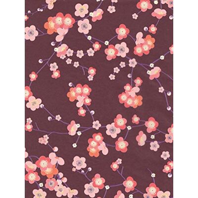 décopatch Papier n°707 Lot de 20 feuilles Fleur japonaise 395 x 298 mm Idéal pour vos Papmachés décopatch Papier n°707 Lot de 20 feuilles Fleur japonaise 395 x 298 mm Idéal pour vos Papmachés