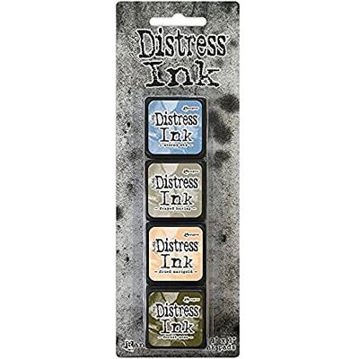 Ranger 15TDPK40392 Tim Holtz Mini Kit de 9 Encres Plastique Multicolore 10 x 2,5 x 1,3 cm Ranger 15TDPK40392 Tim Holtz Mini Kit de 9 Encres Plastique Multicolore 10 x 2,5 x 1,3 cm