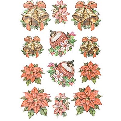 Ideen mit Herz Feuille d'autocollants 3D En relief Gaufrage de qualité supérieure avec effet 3D Feuille DIN A4 avec différents motifs (nostalgie de Noël 04) Ideen mit Herz Feuille d'autocollants 3D En relief Gaufrage de qualité supérieure avec effet 3D Feuille DIN A4 avec différents motifs (nostalgie de Noël 04)