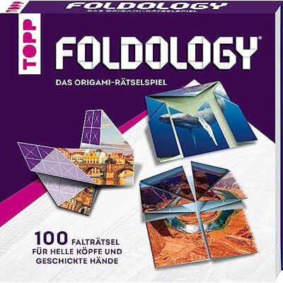 TOPP Foldology Das Origami-Rätselspiel: 100 einzigartige Falträtsel für helle Köpfe und geschickte Hände. Ideales Geschenk für Jung und Alt! TOPP Foldology Das Origami-Rätselspiel: 100 einzigartige Falträtsel für helle Köpfe und geschickte Hände. Ideales Geschenk für Jung und Alt!