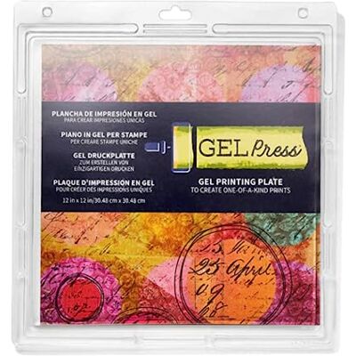 Gel Press GEL10803 Plaque de Gel, Transparent, 30.48 x 30.48 cm Gel Press GEL10803 Plaque de Gel, Transparent, 30.48 x 30.48 cm