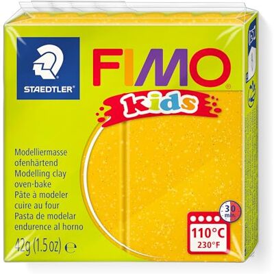 Staedtler FIMO Kids Pâte à modeler et à modeler 16 couleurs pour enfants Doré pailleté Staedtler FIMO Kids Pâte à modeler et à modeler 16 couleurs pour enfants Doré pailleté