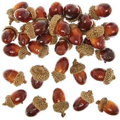 Baker Ross FN307 Glands artificiels pour l'artisanat Lot de 30, Essentiels de l'artisanat d'automne, Fournitures pour la fabrication de couronnes d'automne Baker Ross FN307 Glands artificiels pour l'artisanat Lot de 30, Essentiels de l'artisanat d'automne, Fournitures pour la fabrication de couronnes d'automne