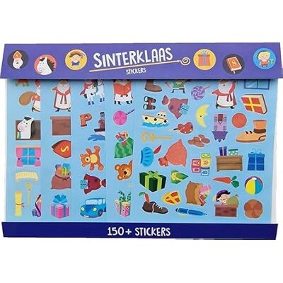 Generic Autocollants Saint-Nicolas +/- 150 pièces Generic Autocollants Saint-Nicolas +/- 150 pièces