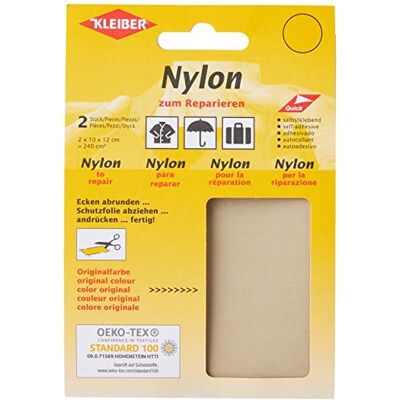 Cache réparation en nylon - 2 pièces - Auto-adhésif - Couleurs multiples - Pour vêtements et équipement outdoor Cache réparation en nylon - 2 pièces - Auto-adhésif - Couleurs multiples - Pour vêtements et équipement outdoor