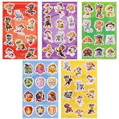 sarcia.eu Paw Patol SET d'autocollants, autocollants pour enfants, colorés, 5 FICHES (Paw Patrol) sarcia.eu Paw Patol SET d'autocollants, autocollants pour enfants, colorés, 5 FICHES (Paw Patrol)