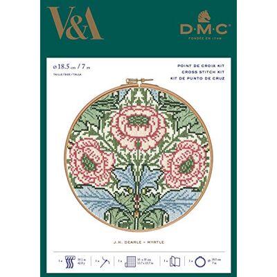 DMC Myrtle Kit par William Morris DMC Myrtle Kit par William Morris