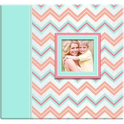 Album de scrapbooking MCS MBI par Industries avec design Chevron pastel - Vinyl 30,5 x 30,5 cm Album de scrapbooking MCS MBI par Industries avec design Chevron pastel - Vinyl 30,5 x 30,5 cm