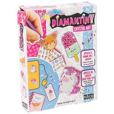 DIAMANTINY 90009 Creative Art Deco Stickers, crée les autocollants effet mosaïque 3D, Animaux Licornes Sirènes glacées Dolci, Multicolore, Taille unique DIAMANTINY 90009 Creative Art Deco Stickers, crée les autocollants effet mosaïque 3D, Animaux Licornes Sirènes glacées Dolci, Multicolore, Taille unique