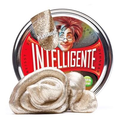 Intelligente Knete Thinking Putty Original Pâte Intelligente Platinum Métaux Precius Intelligente Knete Thinking Putty Original Pâte Intelligente Platinum Métaux Precius
