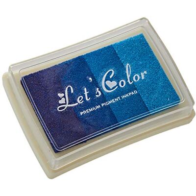 Tampon d'encre bleu Mopec K43.03 - Système en mousse Tampon d'encre bleu Mopec K43.03 - Système en mousse