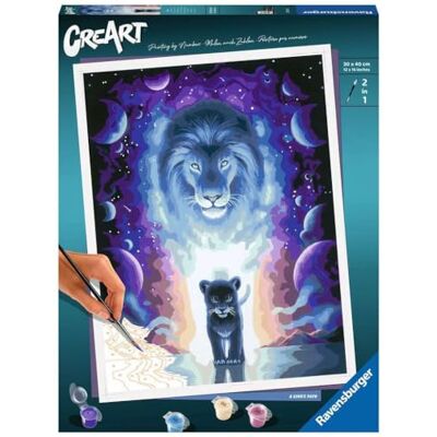 Ravensburger CreArt Malen nach Zahlen 23516 A King's Path ab 14 Jahren Ravensburger CreArt Malen nach Zahlen 23516 A King's Path ab 14 Jahren