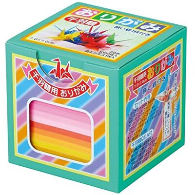 Générique Origami Loisirs Créatifs Papier Origami Uni Coffret Senbazuru (1000 grues) 20 Couleurs Assorties 1000 Feuilles 7cm x 7cm Générique Origami Loisirs Créatifs Papier Origami Uni Coffret Senbazuru (1000 grues) 20 Couleurs Assorties 1000 Feuilles 7cm x 7cm