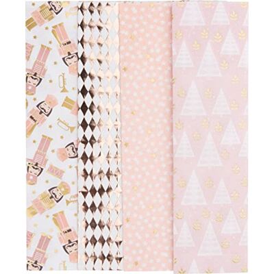 décopatch TD833C Assortiment de 4 feuilles foils Collection Ritournelle décopatch TD833C Assortiment de 4 feuilles foils Collection Ritournelle