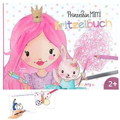 Depesche Princess Mimi 12012 Livre de coloriage avec 48 pages pour créer et compléter de nombreux motifs de princesses et de poney, carnet de coloriage avec images pré-imprimées, petits textes et Depesche Princess Mimi 12012 Livre de coloriage avec 48 pages pour créer et compléter de nombreux motifs de princesses et de poney, carnet de coloriage avec images pré-imprimées, petits textes et
