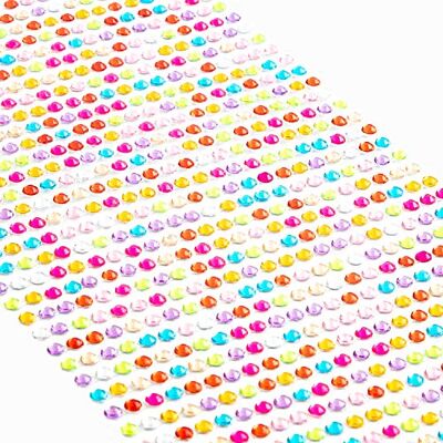 Movoja Lot de 1200 pierres à paillettes autocollantes colorées 3 mm Pour enfants Cristal Pour le bricolage, les loisirs créatifs Movoja Lot de 1200 pierres à paillettes autocollantes colorées 3 mm Pour enfants Cristal Pour le bricolage, les loisirs créatifs