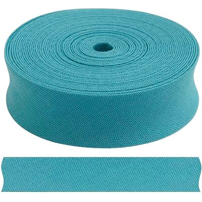 AERZETIX C68019 Biais décoratif 4,5 m x 18 mm Couleur turquoise En polyester/coton AERZETIX C68019 Biais décoratif 4,5 m x 18 mm Couleur turquoise En polyester/coton