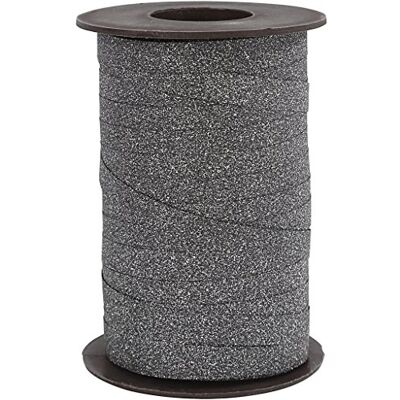 Creativ Ruban à friser Largeur : 10 mm Noir Paillettes 100 m Creativ Ruban à friser Largeur : 10 mm Noir Paillettes 100 m