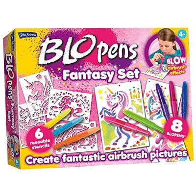 John Adams , BLOPENS Fantasy Activity Set: Blow airbrush effects, Arts & crafts, Ages 4+ John Adams , BLOPENS Fantasy Activity Set: Blow airbrush effects, Arts & crafts, Ages 4+