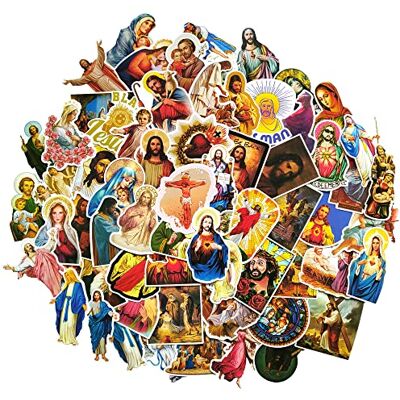 United Autocollants Bible Catholique Jesus Stickers Religion Marie Mère de Jésus Catholique Autocollants Agenda Journal United Autocollants Bible Catholique Jesus Stickers Religion Marie Mère de Jésus Catholique Autocollants Agenda Journal