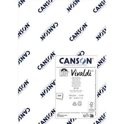 Pack de Papier Iris A4 de Canson - Feuilles de Papier Pack de Papier Iris A4 de Canson - Feuilles de Papier