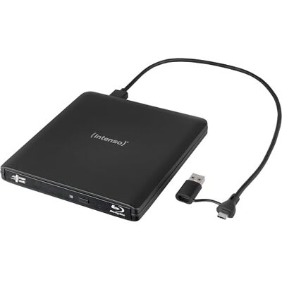 Intenso Lecteur Blu-ray Externe Graveur Externe EOD 500BD Slim USB 3.2 pour Ordinateur Portable Bureau PC iMac MacBook Windows MacOS + Logiciel de Gravure gratuit Ashampoo Burning Studio Noir Intenso Lecteur Blu-ray Externe Graveur Externe EOD 500BD Slim USB 3.2 pour Ordinateur Portable Bureau PC iMac MacBook Windows MacOS + Logiciel de Gravure gratuit Ashampoo Burning Studio Noir