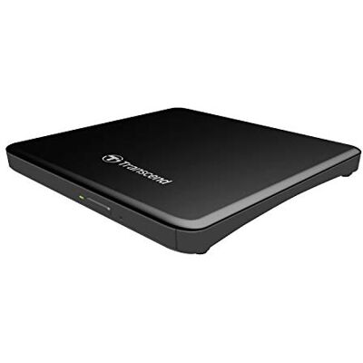 Transcend Lecteur optique graveur DVD portable extra fin 8K (TS8XDVDS-K) Transcend Lecteur optique graveur DVD portable extra fin 8K (TS8XDVDS-K)